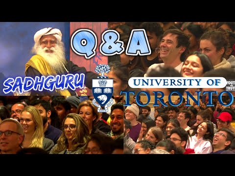 Sadhguru Brings True Knowledge and Clarity to Students At University Of Toronto