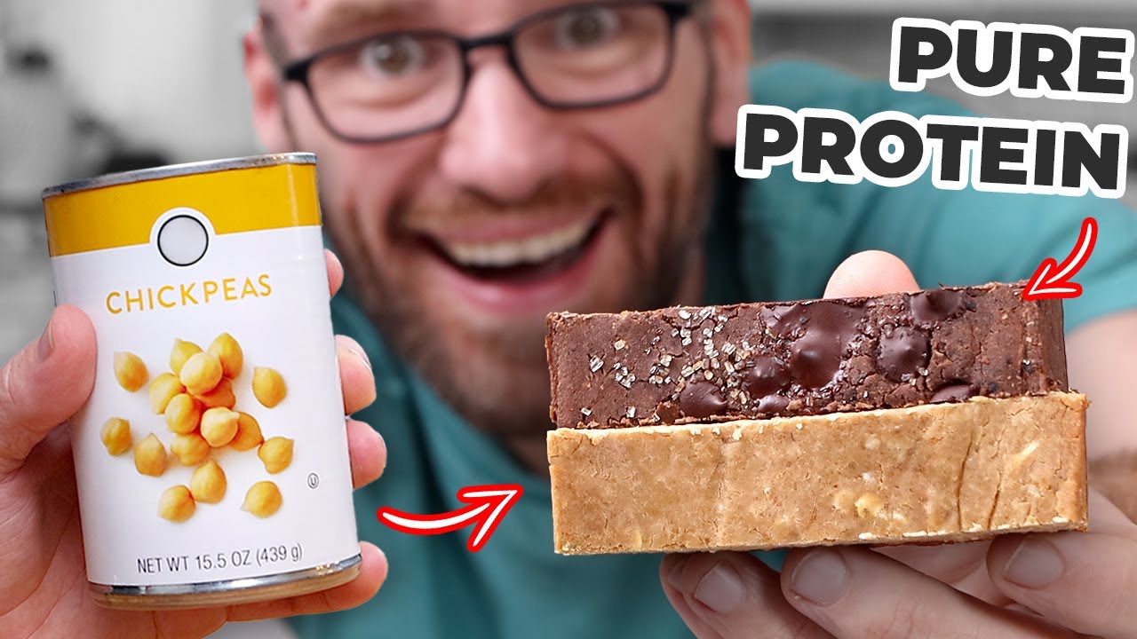 Black Bean Chocolate Protein Bars & Chickpea Peanut Butter Protein Bars (Vegan, High Protein)