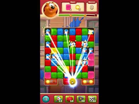 Toon Blast Level 715 - NO BOOSTERS 🐻🐺🐱 | SKILLGAMING ✔️