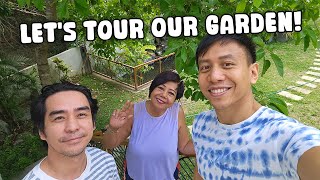 Touring Our Aunt Around Our Garden 🌱 | Vlog #1803