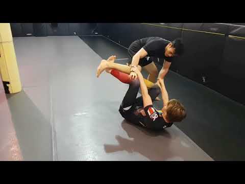 Narrated BJJ Concepts - Single Leg X Sweeps, and Rolling Toe Holds