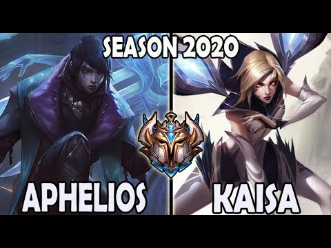 Teddy Aphelios vs Kaisa [ ADC ] Lol Challenger Korea
