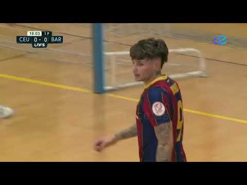 FUTBOL SALA 2ª DIVISIÓN - UA CEUTIFS  - FC BARCELONA B 1ª PARTE