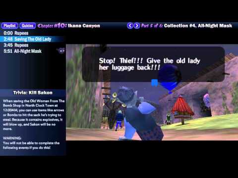 Legend of Zelda Majora's Mask Walkthrough 10 (5/6) "Ikana Canyon: All-Night Mask"