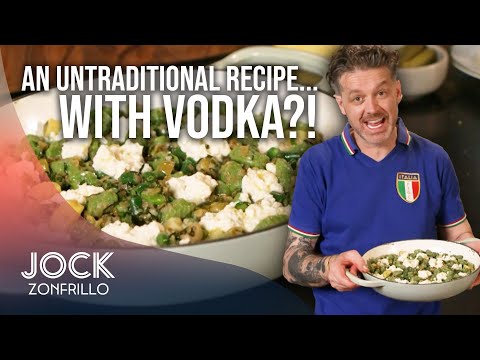 Cavatelli alla Genovese... With VODKA?! | Untraditional Recipes | Jock Zonfrillo