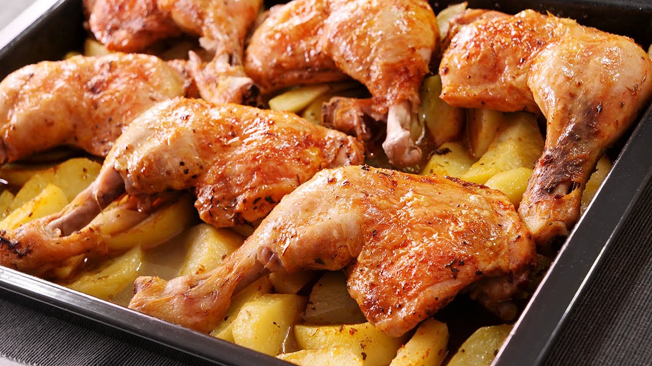 Watch Pollo al Horno Asado con Patatas | Receta muy Fácil, Económica y Abundante Now Pollo al Horno Asado con Patatas | Receta muy Fácil, Económica y Abundante
