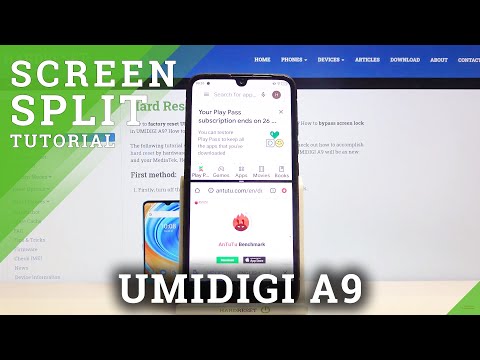 UMIDIGI A9 and Split Screen Feature - Dual Screen Option