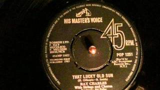 Ray Charles - that lucky old sun