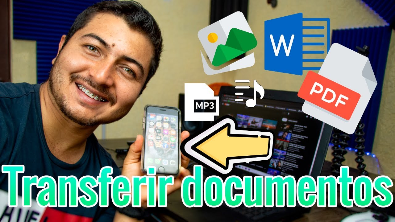 Transferir documentos de computadora windows a un iPhone | NUEVO| SUPER FÁCIL