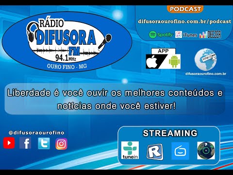 Confira todas matérias do Informativo Difusora e o Plantão Policial desta segunda-feira, 05 de Abril