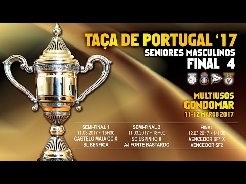 SC Espinho vs AJ Fonte Bastardo - Semi-Final 2 - Taça de Portugal'17