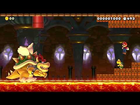 World B-C Bowser's Castle by 3rd Bunny - Super Mario Maker 2 - No Commentary 1ca