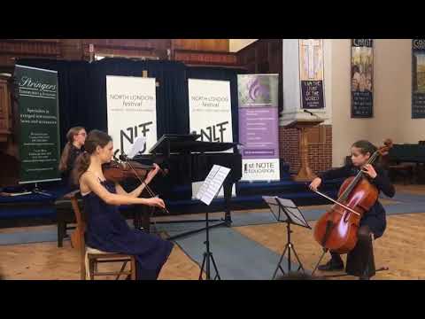 Miniature Viennese March by Kreisler (as piano trio)