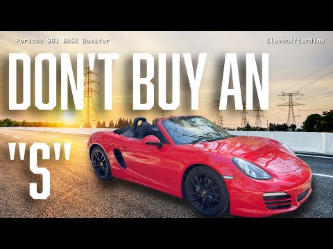 Thumbnail for More Fun, Less Money? The Base Porsche 981 Boxster Beats the S in Real Life by Porsche 981