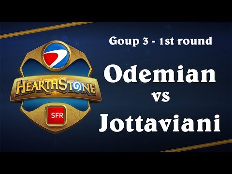 ESWC Hearthstone avec SFR - Group 3 - 1s round - Odemian vs Jottaviani