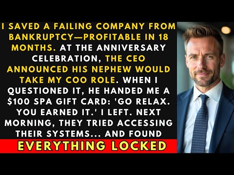 I Saved the Company From Bankruptcy — They Replaced Me With the CEO's Nephew. Huge Mistake.