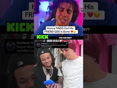 Konvy finds out his friend Q50 passed away 😔💔 #konvy #bloodhoundq50 #q50