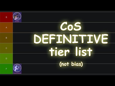 creating the DEFINITIVE CoS creature tier list (insanely 100% accurate)