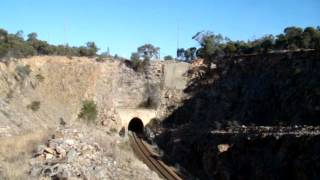 preview picture of video 'XPT going Bethungra Spiral'