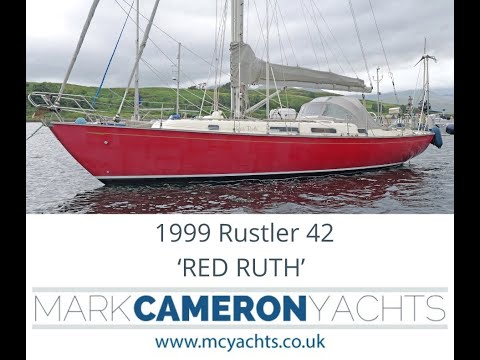 1999 Rustler 42 - RED RUTH | Bulletproof blue water cruising yacht for sale with Mark Cameron Yachts