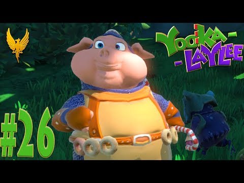 Let's Play: Yooka-Laylee [Blind] - #26 "Knights of Hamalot TribalStack Tropics"