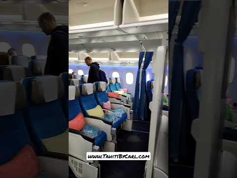 Air Tahiti Nui - The Spirit of The Islands as soon as you Board!