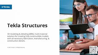 WEBINAR : Tekla and Beyond: Exploring Trimble’s Unmatched End-to-End Workflow for Steel