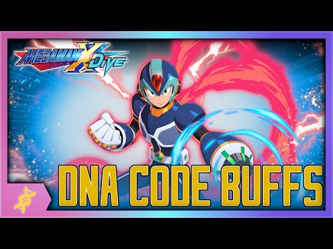 X 5* DNA Code Buffs Showcase - Mega Man X DiVE