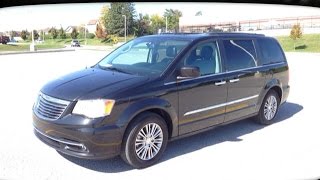 2014 Black Chrysler Town & Country Touring Newmarket Ontario | MacIver Dodge Jeep