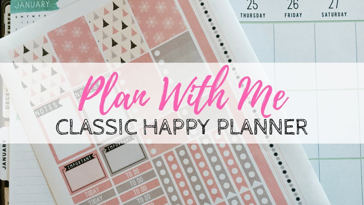 PLAN WITH ME Using Free Planner Sticker Printable | JANUARY 22nd - 28th