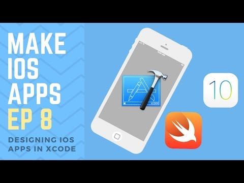 How To Make an iPhone App - Ep 8 - How to Use Interface Builder (Xcode 8, Swift 3, iOS 10)