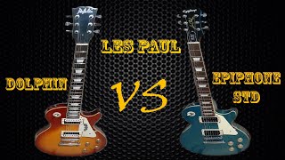 Video thumbnail for Les Paul -  Comparativo - Epiphone Standard e Dolphin by Otávio Oliveira