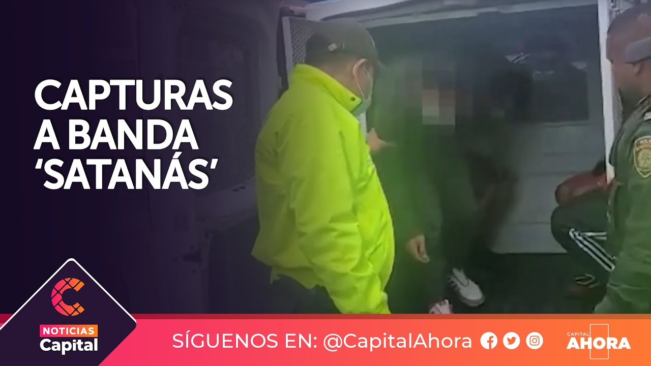 Autoridades capturaron otros integrantes de la banda delincuencial ‘Satanás’