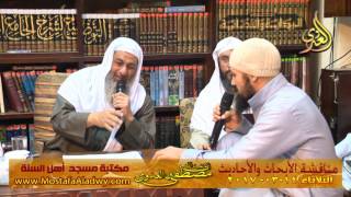 مناقشة الأبحاث والأحاديث بمكتبة مسجد أهل السنة بمنية سمنود 14 03 2017  4