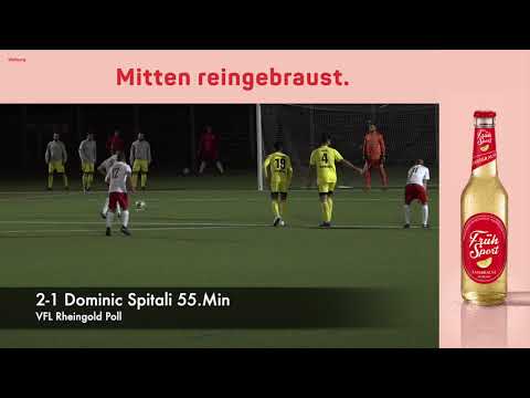 VFL Rheingold Poll vs SG Worringen | Pass Schuss Tor
