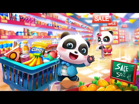 Video di Il supermercato di baby Panda