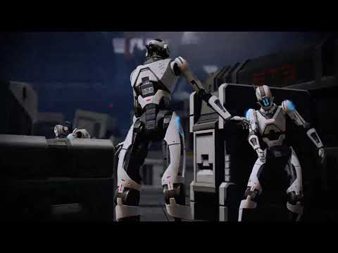 Mass Effect 2 LE - N7: Hahne-Kedar Facility (Soldier Insanity Difficulty Gameplay)