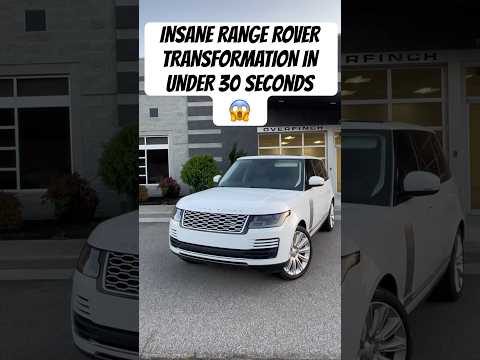 Thumbnail for 30 SECOND TRANSFORMATION OF THIS NEW RANGE ROVER 👀😱 By Overfinch by Ferrari, SUV, Car