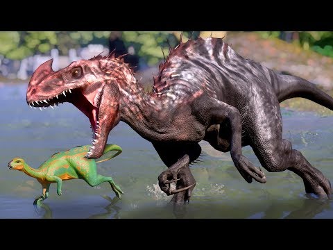 Jurassic World Evolution: MODDED BATTLE ROYALE!!! - ALL DINOSAURS! | Jurassic World Evolution | HD