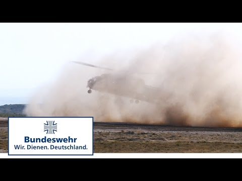 Blindflug im Nebel: Hubschrauber-Piloten der Bundeswehr trainieren bei den NATO DVE Trials