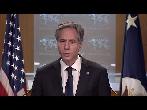 國務卿安東尼-布林肯說，"非常密切地 "審視胡塞武裝的稱號。 (Taking 'very close' look at Houthi designation, Secretary of State Antony Blinken says =)