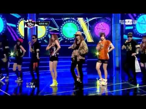 [130530] T-ARA N4 (티아라 N4) ft. TaeWoon (태운) & SPEED (스피드) - Jeon Won Diary (전원일기) @ MNet MCountdown
