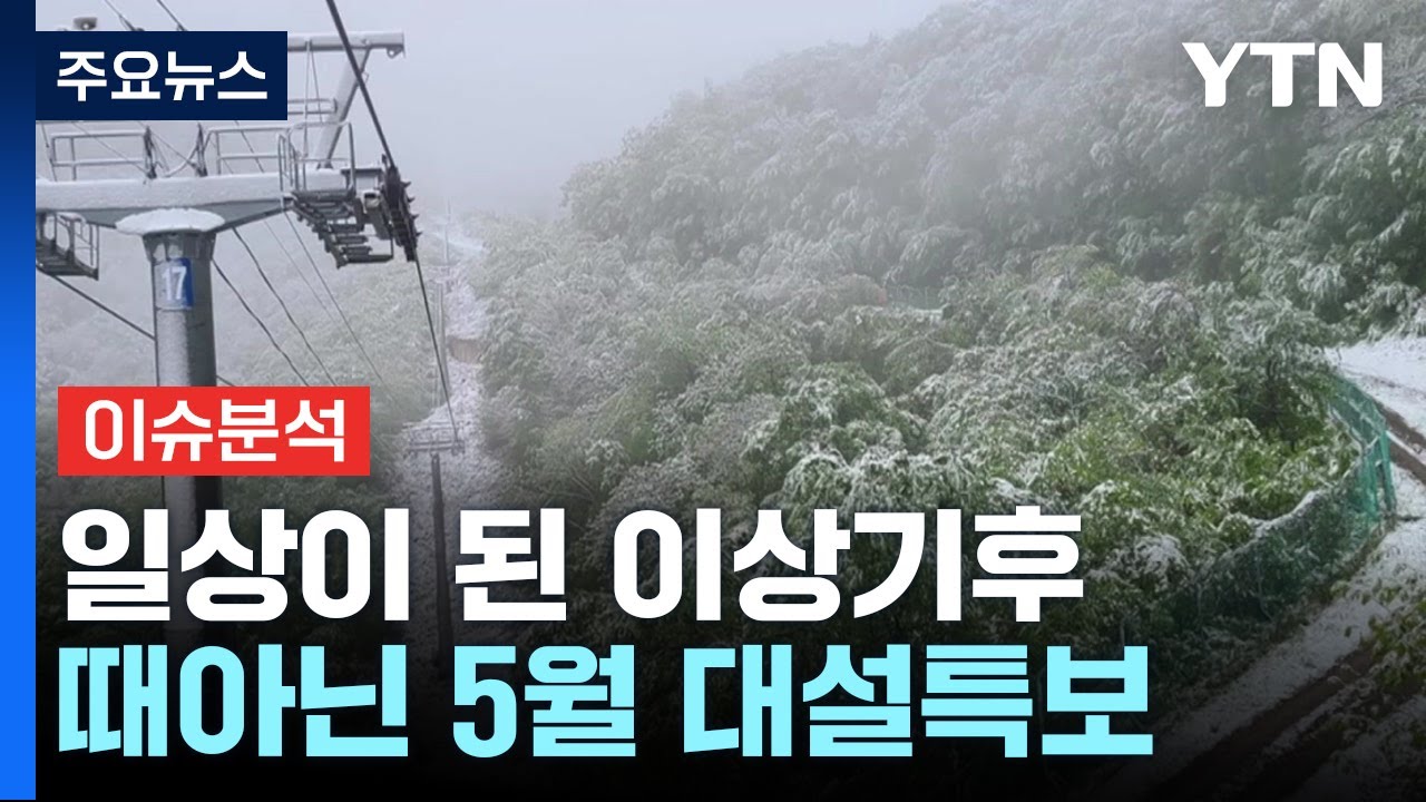 일주일새 '대설특보→무더위'...올여름 날씨 전망