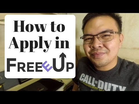 How to Register in FreeeUp 2018 Part / Full time Online jobs - tagalog Video