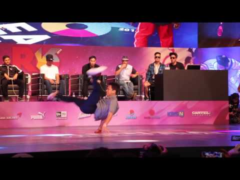 ISSEI v TATA / TOP16 / R16 2014 Final Bboy 1 on 1 / Allthatbreak.com