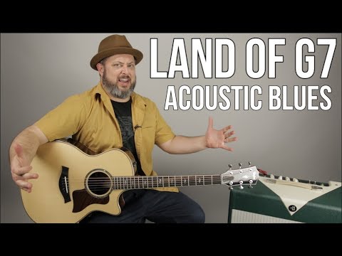 "Land of G7" Acoustic Blues Guitar Lesson