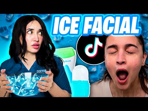 Doctor ROASTS TIKTOK ICE FACIAL TREND