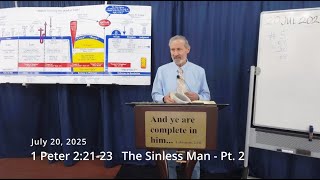 1 Peter Part 120   The Sinless Man   Pt. 2