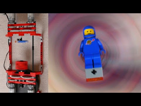 Spinning Mini-Camera and Lego Benny - Kids (6+), Kingdom Kids Zone - Brick Experiment Channel