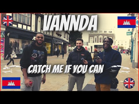 UK REACTS TO VANNDA - CATCH ME IF YOU CAN 🚗 (street reaction)